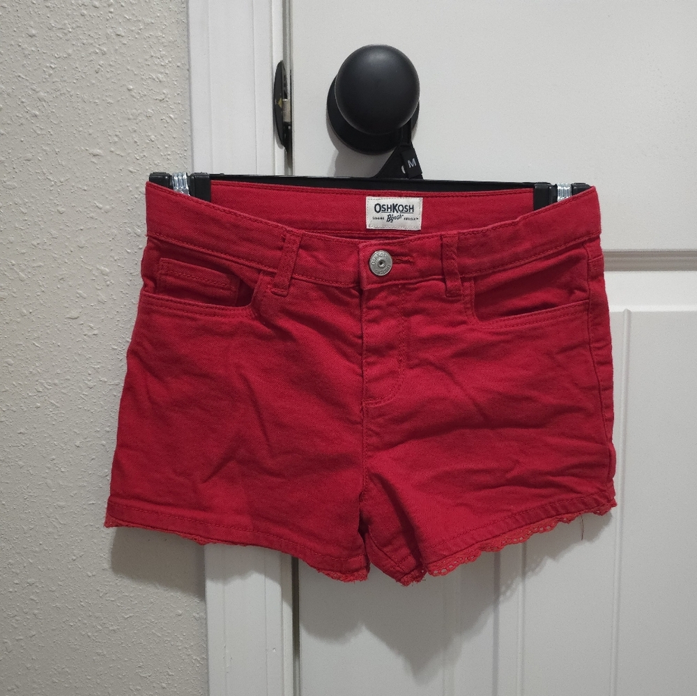 OshKosh B'gosh Girl's Red Shorts